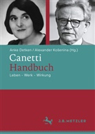 Anke Detken, Kosenina, Alexander Kosenina, Alexander Košenina - Canetti-Handbuch