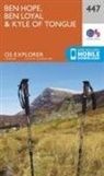 Ordnance Survey - Ben Hope, Ben Loyal and Kyle of Tongue