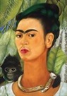 Notebook A4, Notizbuch A4, Frida Kahlo - Notizbuch A4 blanko - 100 Seiten Soft Cover Frida Kahlo - FSC Papier