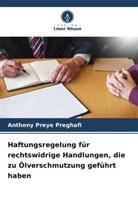 Anthony Preye Preghafi - Haftungsregelung für rechtswidrige Handlungen, die zu Ölverschmutzung geführt haben