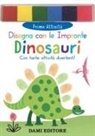 Amanda Lott, Alena Razumova - Dinosauri. Disegna con le impronte
