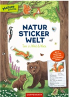 Ruby Warnecke, Ruby Warnecke - Natur-Stickerwelt: Tiere in Wald und Wiese