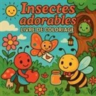 Chris Martin - Insectes adorables - Livre de coloriage