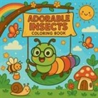 Chris Martin - Adorable Insects - Coloring Book for Kids