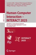 Carmelo Ardito, Tayana Conte, Tayan Conte et al, Simone Diniz Junqueira Barbosa, André Freire, Isabela Gasparini... - Human-Computer Interaction - INTERACT 2025