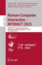 Carmelo Ardito, Tayana Conte, Tayan Conte et al, Simone Diniz Junqueira Barbosa, André Freire, Isabela Gasparini... - Human-Computer Interaction - INTERACT 2025