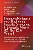S. Durgadevagi, Md. Abdul Mannan, Hemant S Chore, Hemant S.Chore, R. Sathyanathan, R Sathyanathan et al - International Conference on Civil Engineering Innovative Development in Engineering Advances (ICC IDEA - 2025) Volume 3