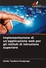 Golda Teodora Kangunga - Implementazione di un'applicazione web per gli istituti di istruzione superiore