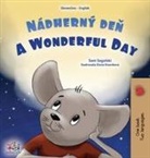 Kidkiddos Books, Sam Sagolski - A Wonderful Day (Slovak English Bilingual Children's Book)