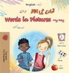 Kidkiddos Books - Words in Pictures - My Day (Urdu English Bilingual Children's Book)