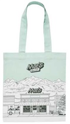 Lilly Lucas - Main Street Tote Bag »Green Valley Moe's Diner«