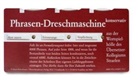 Klaus Birkenhauer - Die Phrasen-Dreschmaschine