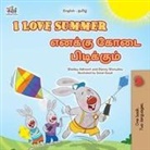 Shelley Admont, Kidkiddos Books, Danny Shmuilov - I Love Summer (English Tamil Bilingual Children's Book)