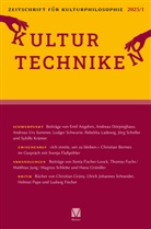 Ralf Becker, Christian Bermes, Annika Schlitte, Annika Schlitte u a, Dirk Westerkamp - Kulturtechniken