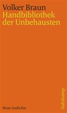 Volker Braun - Handbibliothek der Unbehausten