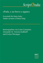 Laura Linzmeier, Alexander M Teixeira Kalkhoff, Alexander M. Teixeira Kalkhoff, Evelyn Wiesinger - "Parla, e sie breve e arguto"