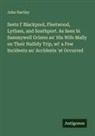 John Hartley - Seets I' Blackpool, Fleetwood, Lytham, and Southport. As Seen bi Sammywell Grimes an' His Wife Mally on Their Hallidy Trip, wi' a Few Incidents an' Accidents 'at Occurred