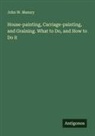 John W. Masury - House-painting, Carriage-painting, and Graining. What to Do, and How to Do it