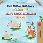 Kidkiddos Books - First Picture Dictionary - Animals (English Dutch Bilingual Children's Book)