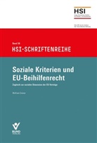 Wolfram Cremer - Soziale Kriterien und EU-Beihilfenrecht