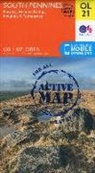 Ordnance Survey - South Pennines, Burnley, Hebden Bridge, Keighley & Todmorden