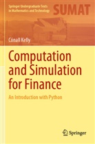 Cónall Kelly - Computation and Simulation for Finance