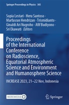 Afif Budiyono, Sri Ekawati, Marfasran Hendrizan, Marfasran Hendrizan et al, Sopia Lestari, Ginaldi Ari Nugroho... - Proceedings of the International Conference on Radioscience, Equatorial Atmospheric Science and Environment and Humanosphere Science