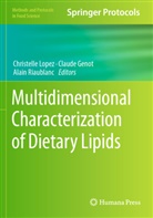 Claude Genot, Christelle Lopez, Alain Riaublanc - Multidimensional Characterization of Dietary Lipids