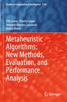 Erik Cuevas, Alberto Luque, Ber Morales Castañeda, Bernardo Morales Castañeda, Beatriz Rivera - Metaheuristic Algorithms: New Methods, Evaluation, and Performance Analysis