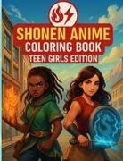 N. D. Jones - Shonen Anime Coloring Book