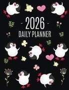 Pimpom Pretty Press - Penguin Daily Planner 2026