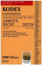 Werner Doralt - KODEX Studienausgabe Arbeitsrecht WU 2025/26
