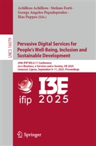 Achilleas Achilleos, George Angelos Papadopoulos et al, Stefano Forti, George Angelos Papadopoulos, Ilias Pappas - Pervasive Digital Services for People's Well-Being, Inclusion and Sustainable Development