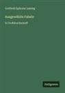 Gotthold Ephraim Lessing - Ausgewählte Fabeln