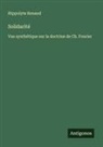 Hippolyte Renaud - Solidarité