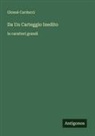 Giosuè Carducci - Da Un Carteggio Inedito