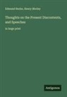 Edmund Burke, Henry Morley - Thoughts on the Present Discontents, and Speeches