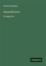 Honoré de Balzac - Massimilla Doni