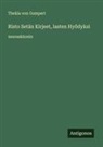 Thekla von Gumpert - Risto Setän Kirjeet, lasten Hyödyksi
