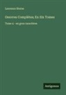Laurence Sterne - Oeuvres Complètes; En Six Tomes