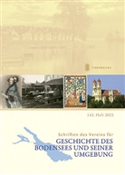 Internationaler Verein für Geschichte des Bodensees und seiner Umgebung, Internationaler Verein für Geschichte des Bodens - Schriften des Vereins für Geschichte des Bodensees und seiner Umgebung