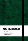 Noteb A4, Notebook A4, Notizbuch A4, Notizbuch A4 liniert grün - Notizbuch A4 liniert grün - 100 Seiten Soft Cover - FSC Papier