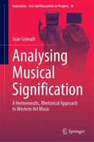 Joan Grimalt - Analysing Musical Signification