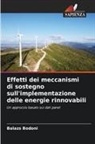 Balazs Bodoni - Effetti dei meccanismi di sostegno sull'implementazione delle energie rinnovabili