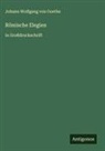 Johann Wolfgang von Goethe - Römische Elegien