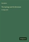 Xenophon - The Apology and On Revenues