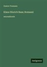 Gustav Frenssen - Klaus Hinrich Baas; Romaani