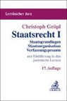 Christoph Gröpl - Lernbücher Jura / Staatsrecht I