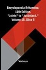Various - Encyclopaedia Britannica, 11th Edition, "Joints" to "Justinian I." Volume 15, Slice 5
