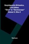 Various - Encyclopaedia Britannica, 11th Edition, "Ehud" to "Electroscope" Volume 9, Slice 2